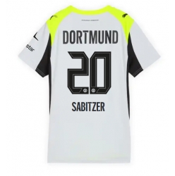Borussia Dortmund Marcel Sabitzer #20 Auswärtstrikot Frauen 2025-26 Kurzarm