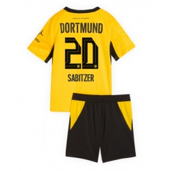 Borussia Dortmund Marcel Sabitzer #20 Heimtrikot Kinder 2026-27 Kurzarm (+ kurze hosen)