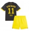Borussia Dortmund Marco Reus #11 Auswärtstrikot Kinder 2023-24 Kurzarm (+ kurze hosen)