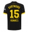 Borussia Dortmund Mats Hummels #15 Auswärtstrikot 2023-24 Kurzarm