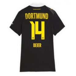 Borussia Dortmund Maximilian Beier #14 Auswärtstrikot Frauen 2026-27 Kurzarm