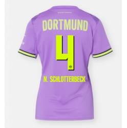 Borussia Dortmund Nico Schlotterbeck #4 3rd trikot Frauen 2026-27 Kurzarm