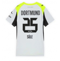 Borussia Dortmund Niklas Sule #25 Auswärtstrikot Frauen 2025-26 Kurzarm
