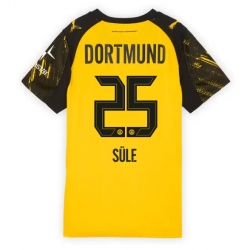 Borussia Dortmund Niklas Sule #25 Heimtrikot Frauen 2025-26 Kurzarm