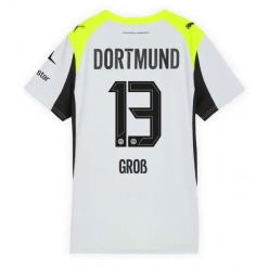 Borussia Dortmund Pascal Gross #13 Auswärtstrikot Frauen 2025-26 Kurzarm
