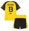 Borussia Dortmund Pascal Gross #13 Heimtrikot Kinder 2025-26 Kurzarm (+ kurze hosen)