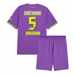 Borussia Dortmund Ramy Bensebaini #5 3rd trikot Kinder 2026-27 Kurzarm (+ kurze hosen)