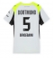 Borussia Dortmund Ramy Bensebaini #5 Auswärtstrikot Frauen 2025-26 Kurzarm