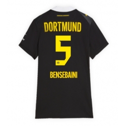 Borussia Dortmund Ramy Bensebaini #5 Auswärtstrikot Frauen 2026-27 Kurzarm