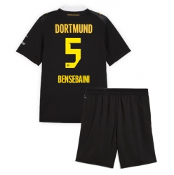 Borussia Dortmund Ramy Bensebaini #5 Auswärtstrikot Kinder 2026-27 Kurzarm (+ kurze hosen)