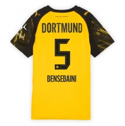 Borussia Dortmund Ramy Bensebaini #5 Heimtrikot Frauen 2025-26 Kurzarm