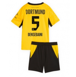 Borussia Dortmund Ramy Bensebaini #5 Heimtrikot Kinder 2026-27 Kurzarm (+ kurze hosen)