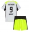 Borussia Dortmund Serhou Guirassy #9 Auswärtstrikot Kinder 2025-26 Kurzarm (+ kurze hosen)