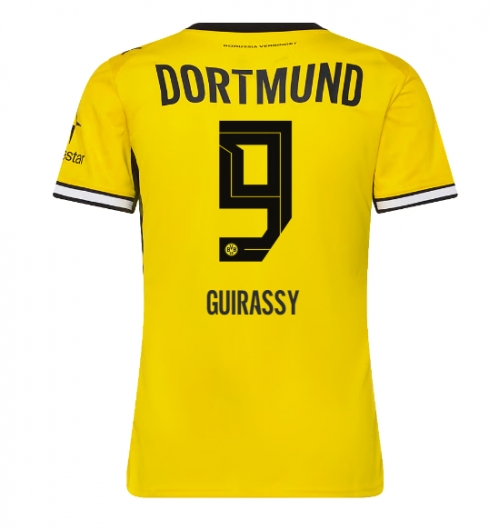 Borussia Dortmund Serhou Guirassy #9 Heimtrikot Frauen 2026-27 Kurzarm Borussia Dortmund Serhou Guirassy #9 Heimtrikot Frauen 2026-27 Kurzarm