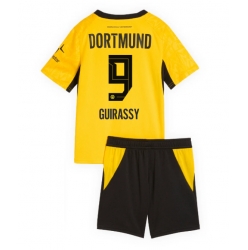 Borussia Dortmund Serhou Guirassy #9 Heimtrikot Kinder 2026-27 Kurzarm (+ kurze hosen)