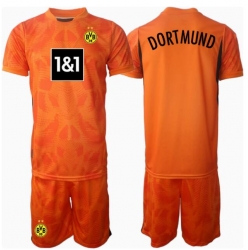 Borussia Dortmund Torwart 3rd trikot Kinder 2024-25 Kurzarm (+ kurze hosen)