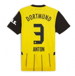 Borussia Dortmund Waldemar Anton #3 Heimtrikot 2024-25 Kurzarm