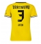 Borussia Dortmund Waldemar Anton #3 Heimtrikot Frauen 2026-27 Kurzarm Borussia Dortmund Waldemar Anton #3 Heimtrikot Frauen 2026-27 Kurzarm