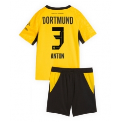 Borussia Dortmund Waldemar Anton #3 Heimtrikot Kinder 2026-27 Kurzarm (+ kurze hosen)