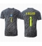Brasilien Alisson Becker #1 Torwart Auswärtstrikot Copa America 2024 Kurzarm