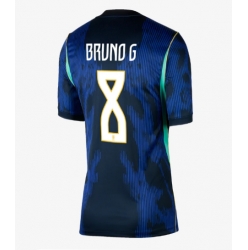 Brasilien Bruno Guimaraes #8 Auswärtstrikot Frauen WM 2026 Kurzarm
