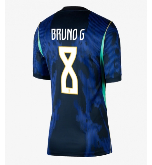 Brasilien Bruno Guimaraes #8 Auswärtstrikot Frauen WM 2026 Kurzarm Brasilien Bruno Guimaraes #8 Auswärtstrikot Frauen WM 2026 Kurzarm