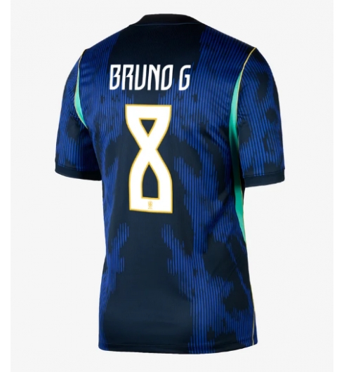 Brasilien Bruno Guimaraes #8 Auswärtstrikot WM 2026 Kurzarm Brasilien Bruno Guimaraes #8 Auswärtstrikot WM 2026 Kurzarm