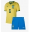 Brasilien Bruno Guimaraes #8 Heimtrikot Kinder WM 2026 Kurzarm (+ kurze hosen)