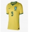 Brasilien Casemiro #5 Heimtrikot Frauen WM 2026 Kurzarm Brasilien Casemiro #5 Heimtrikot Frauen WM 2026 Kurzarm