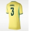 Brasilien Gabriel Magalhaes #3 Heimtrikot Frauen WM 2026 Kurzarm Brasilien Gabriel Magalhaes #3 Heimtrikot Frauen WM 2026 Kurzarm