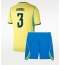Brasilien Gabriel Magalhaes #3 Heimtrikot Kinder WM 2026 Kurzarm (+ kurze hosen)