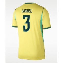 Brasilien Gabriel Magalhaes #3 Heimtrikot WM 2026 Kurzarm