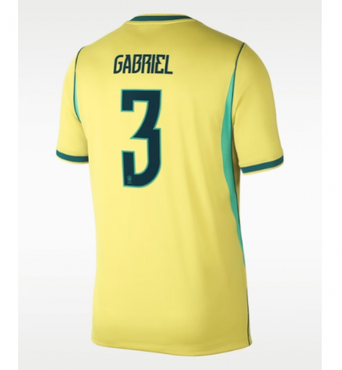 Brasilien Gabriel Magalhaes #3 Heimtrikot WM 2026 Kurzarm Brasilien Gabriel Magalhaes #3 Heimtrikot WM 2026 Kurzarm