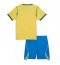 Brasilien Heimtrikot Kinder WM 2026 Kurzarm (+ kurze hosen)