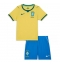 Brasilien Heimtrikot Kinder WM 2026 Kurzarm (+ kurze hosen)