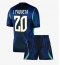 Brasilien Lucas Paqueta #20 Auswärtstrikot Kinder WM 2026 Kurzarm (+ kurze hosen)