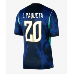 Brasilien Lucas Paqueta #20 Auswärtstrikot WM 2026 Kurzarm