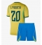 Brasilien Lucas Paqueta #20 Heimtrikot Kinder WM 2026 Kurzarm (+ kurze hosen)