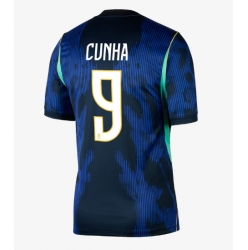 Brasilien Matheus Cunha #9 Auswärtstrikot WM 2026 Kurzarm