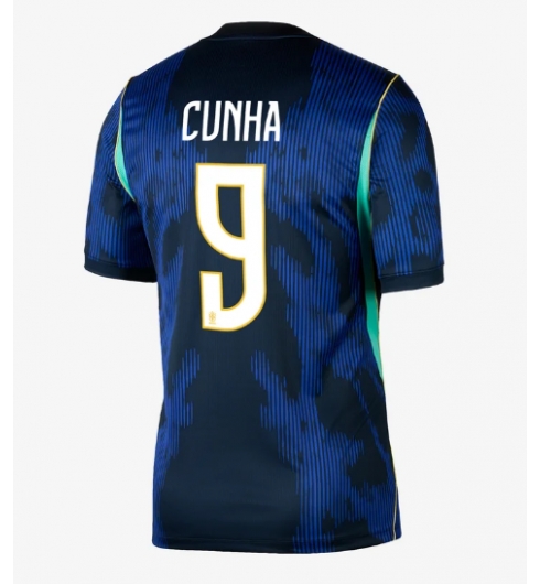 Brasilien Matheus Cunha #9 Auswärtstrikot WM 2026 Kurzarm Brasilien Matheus Cunha #9 Auswärtstrikot WM 2026 Kurzarm