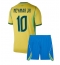 Brasilien Neymar Jr #10 Heimtrikot Kinder WM 2026 Kurzarm (+ kurze hosen)