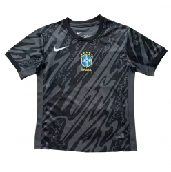 Brasilien Torwart Auswärtstrikot Copa America 2024 Kurzarm