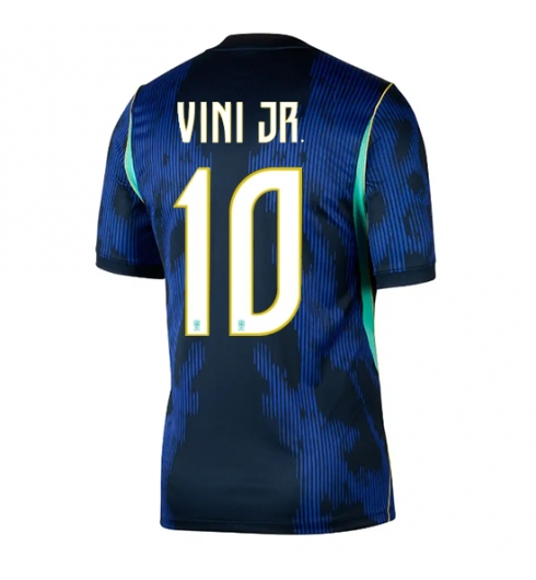 Brasilien Vinicius Junior #10 Auswärtstrikot WM 2026 Kurzarm Brasilien Vinicius Junior #10 Auswärtstrikot WM 2026 Kurzarm