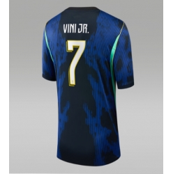Brasilien Vinicius Junior #7 Auswärtstrikot Frauen WM 2026 Kurzarm