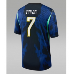Brasilien Vinicius Junior #7 Auswärtstrikot WM 2026 Kurzarm