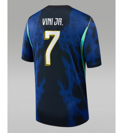 Brasilien Vinicius Junior #7 Auswärtstrikot WM 2026 Kurzarm Brasilien Vinicius Junior #7 Auswärtstrikot WM 2026 Kurzarm