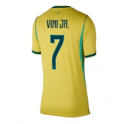 Brasilien Vinicius Junior #7 Heimtrikot Frauen WM 2026 Kurzarm