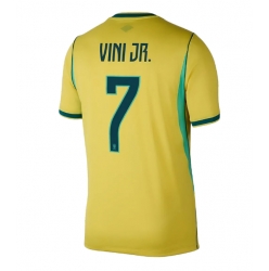 Brasilien Vinicius Junior #7 Heimtrikot WM 2026 Kurzarm