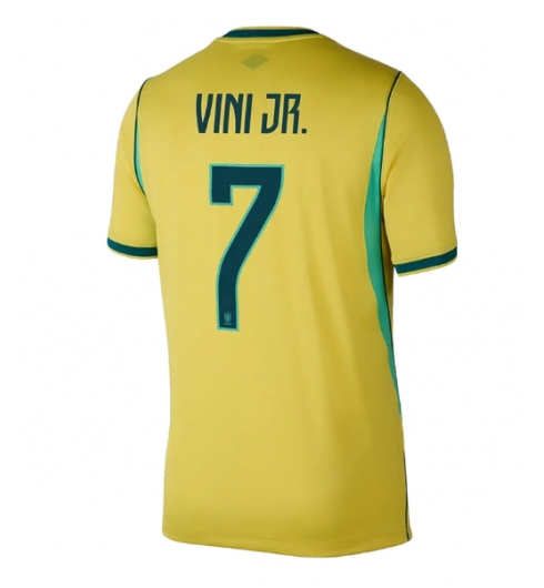 Brasilien Vinicius Junior #7 Heimtrikot WM 2026 Kurzarm Brasilien Vinicius Junior #7 Heimtrikot WM 2026 Kurzarm
