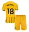 Brighton Danny Welbeck #18 Auswärtstrikot Kinder 2024-25 Kurzarm (+ kurze hosen)